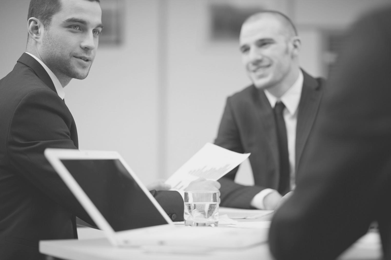 Teamarbeit bei der Finanzplanung